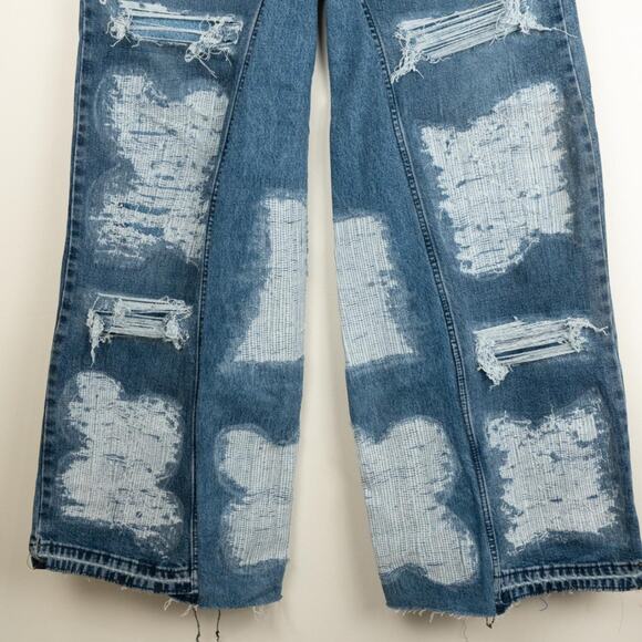 Custom wide leg baggy flared jeans - Picture 4 of 8